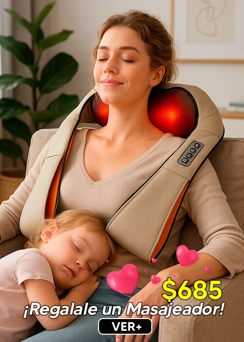 ¡Masajeadores para mamá!