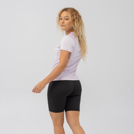 Calza Menpi Alta Calidad Training Biker Dama Negro S/C