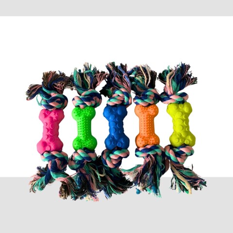 Juguete Cuerda con Hueso 8,5*5,3 cm Juguete Cuerda con Hueso 8,5*5,3 cm