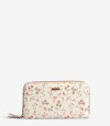 Billetera Formato Fichero Estampado Flores