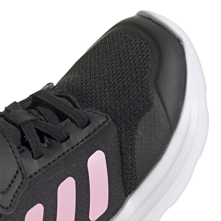 Championes de Niños Adidas Tensaur Run 3.0 Negro - Rosado - Blanco
