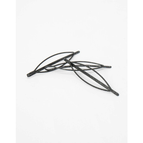 Horquillas Set Acrilico Negro