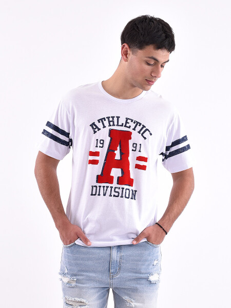 REMERA VARSITY REGULAR ESTAMPADO 1