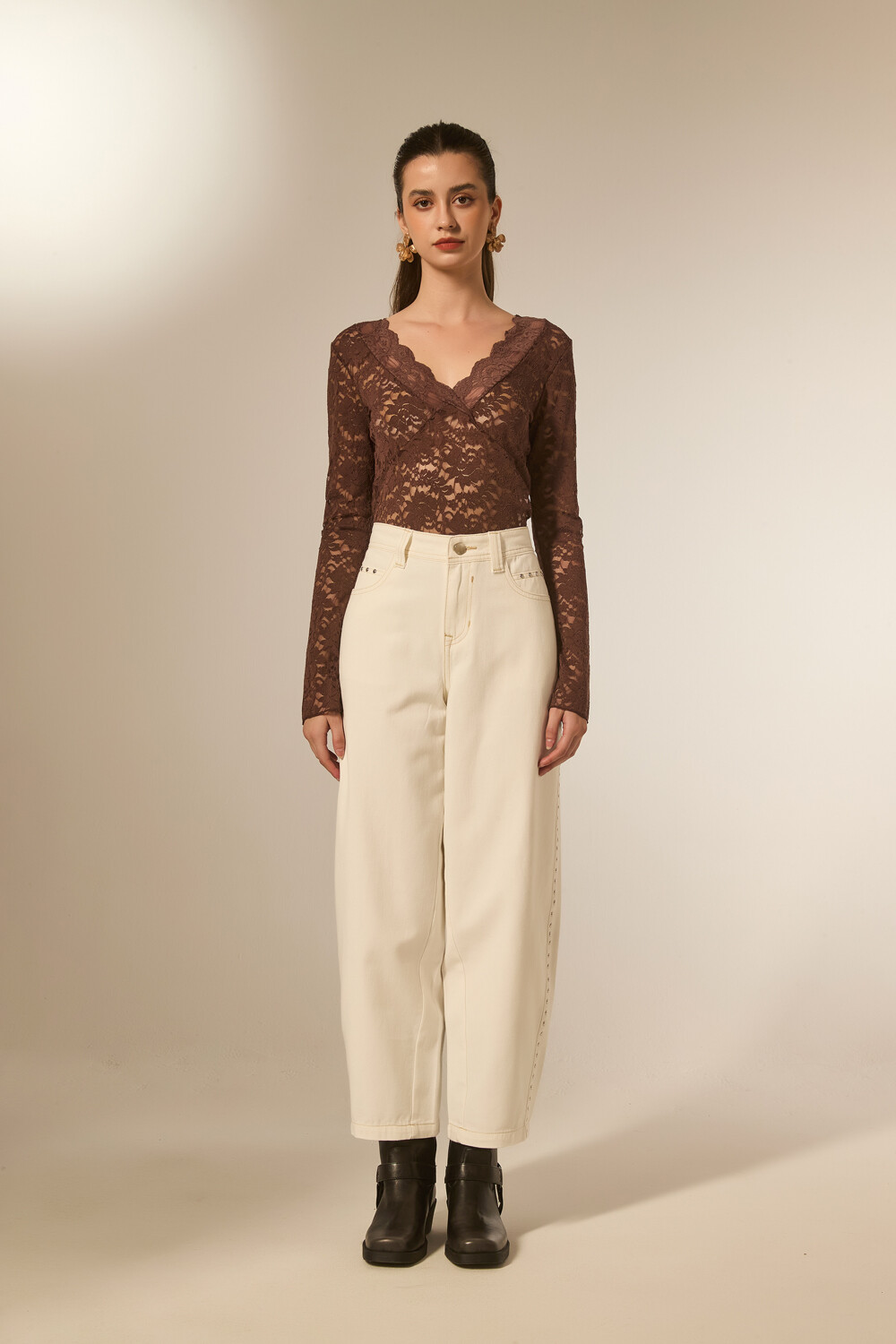 Pantalon Jurea Marfil / Off White