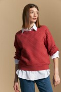 SWEATER ARBUS Rojo Tabasco