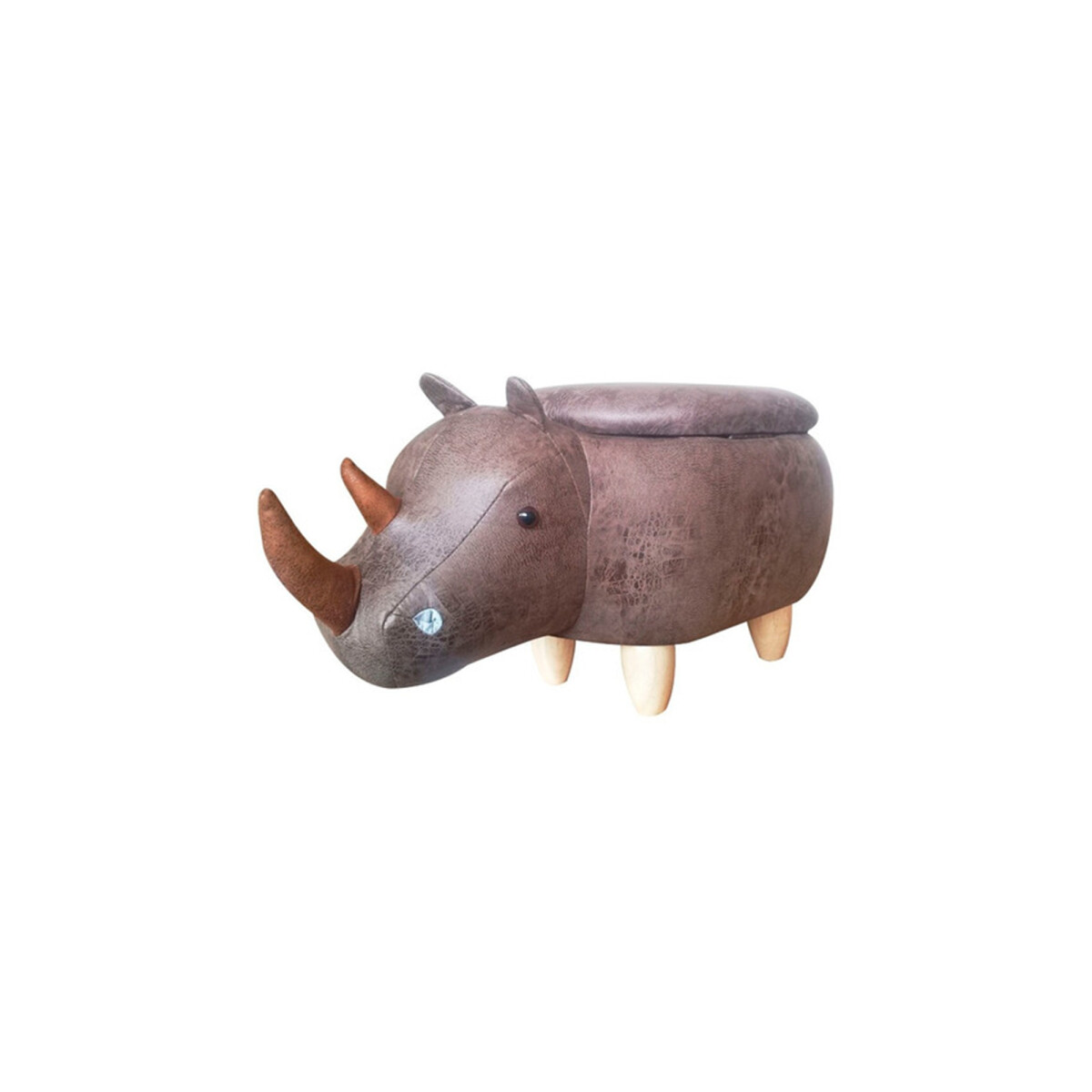 Banquito para Niños - Diseño Rinoceronte 
