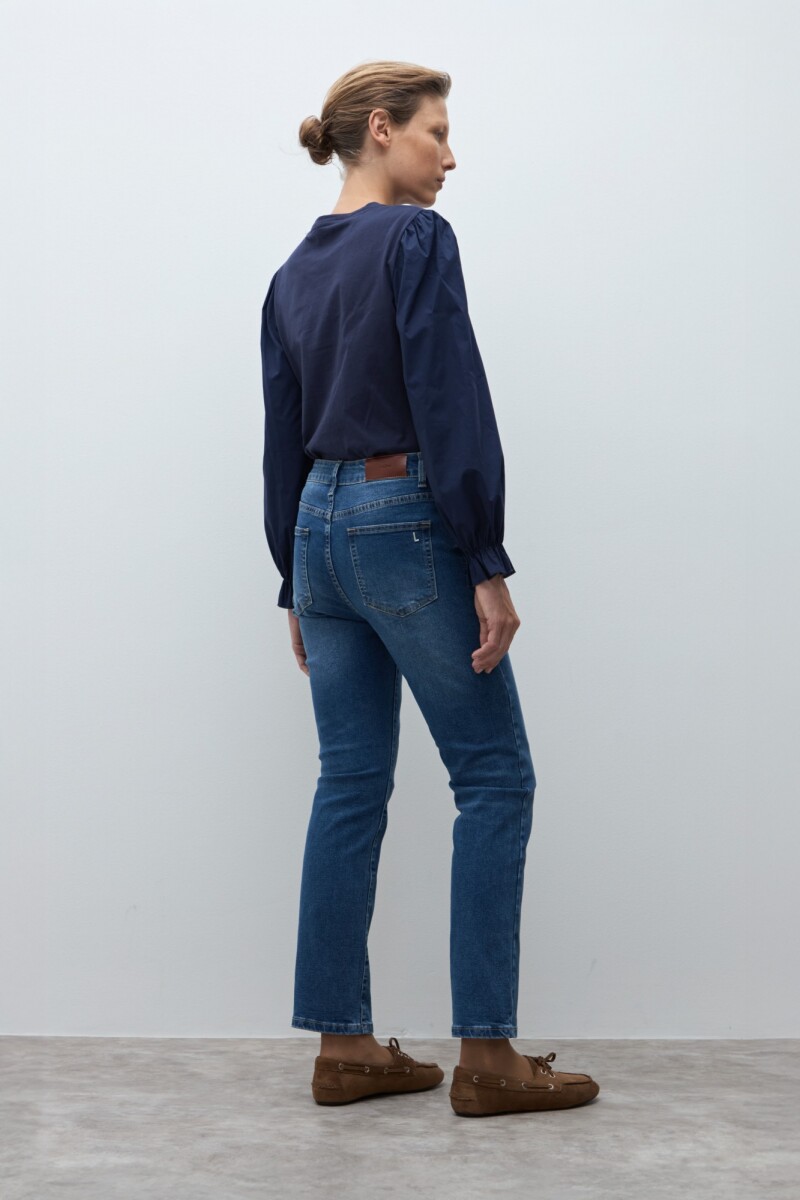 Jean slim Ella jean medio