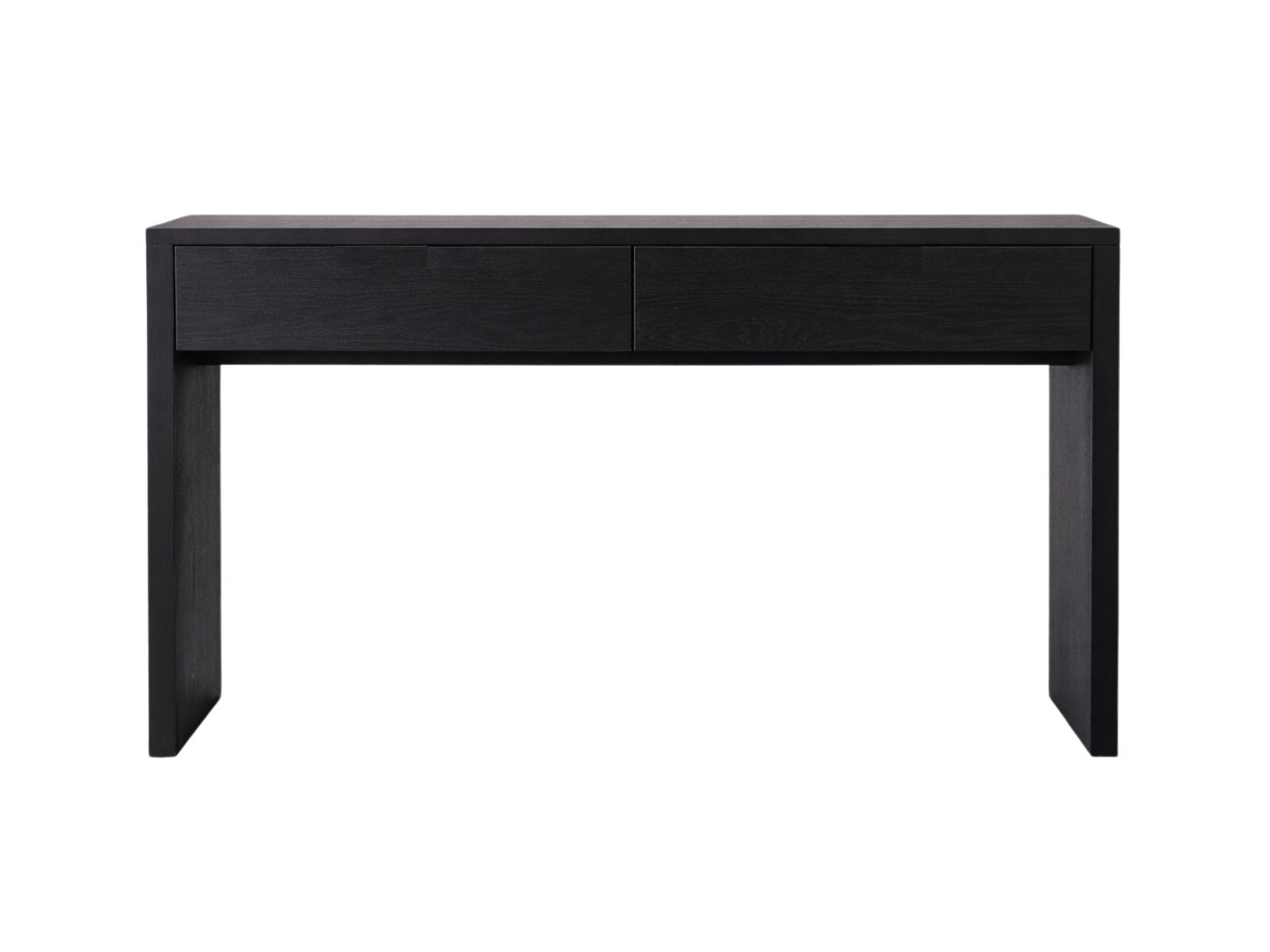 Recibidor AMBAY en Negro 2 Cajones 