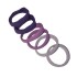 OUTLET Colitas de pelo 6 pcs varios colores Outlet Colitas De Pelo 6 Pcs Varios Colores