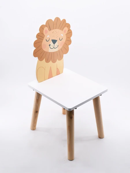 SILLA CARA DE LEON 24*29*53 (1) BLANCO