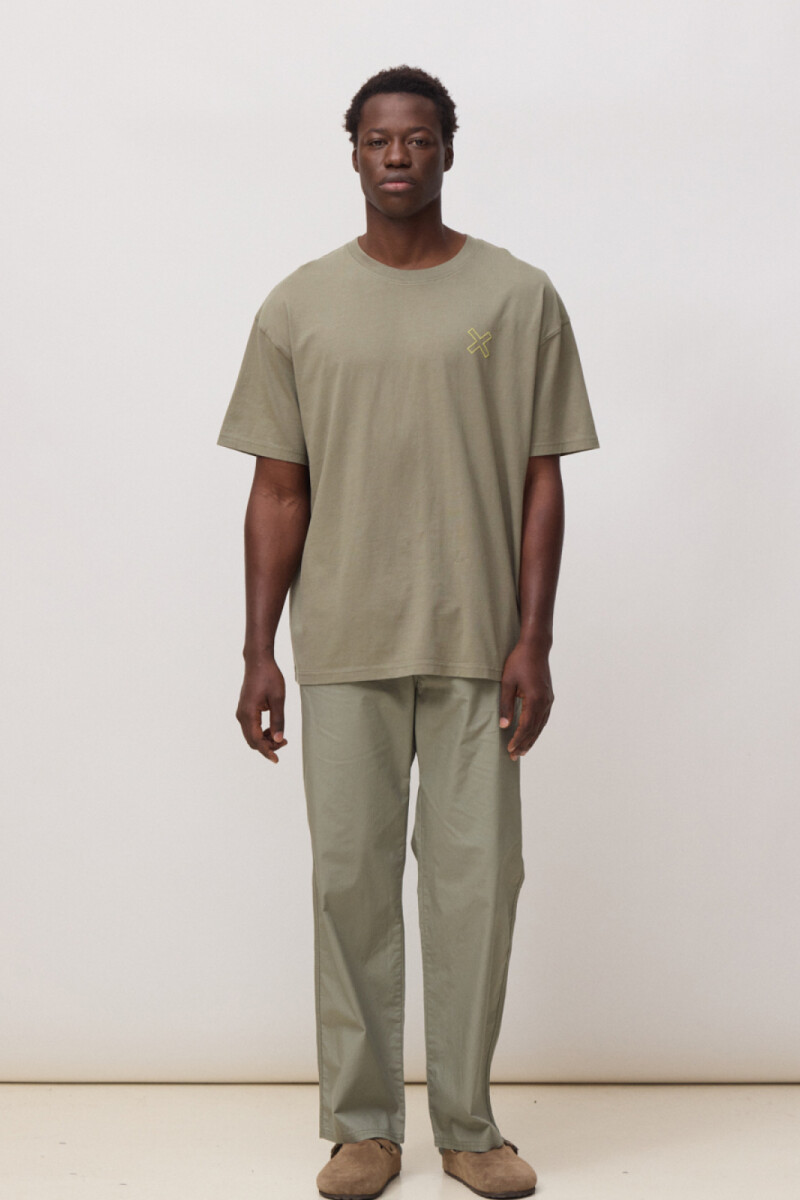 Camiseta Reef Olive Green