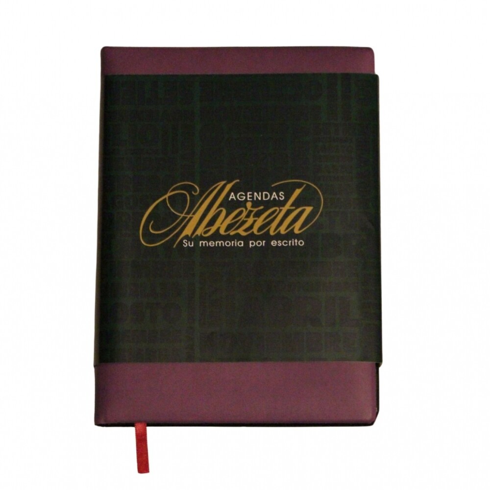 AGENDA ABEZETA 313 DIA X DIA TAPA VIOLETA