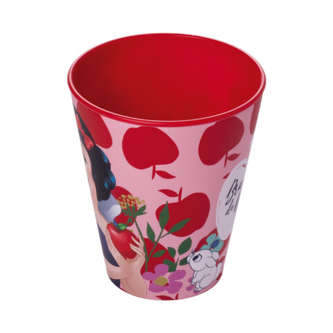 Taza Plástica Princesas Disney 360 ml ROJO