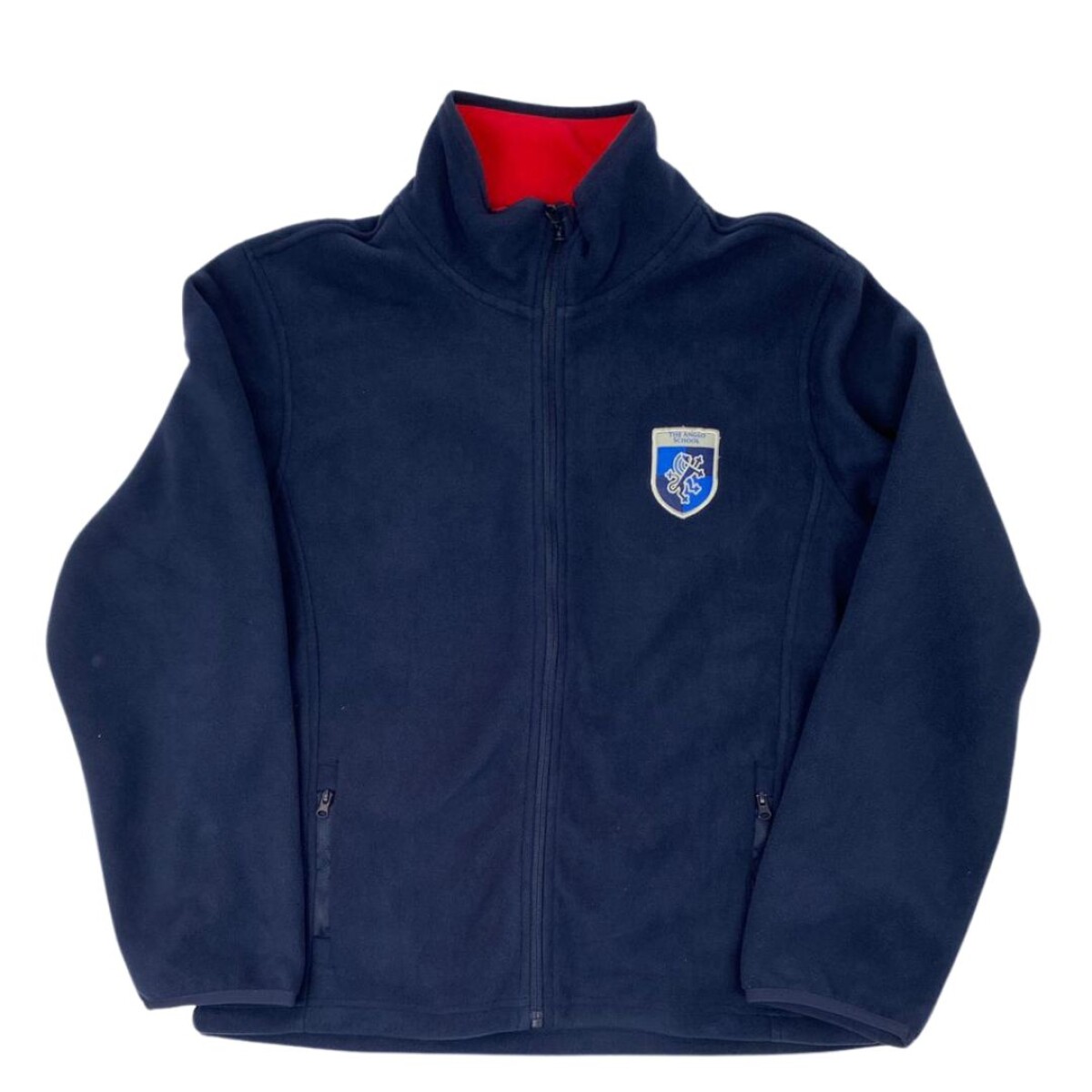 Campera Polar Secundaria The Anglo School Navy