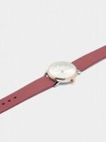 Reloj Correa De Silicona burdeos