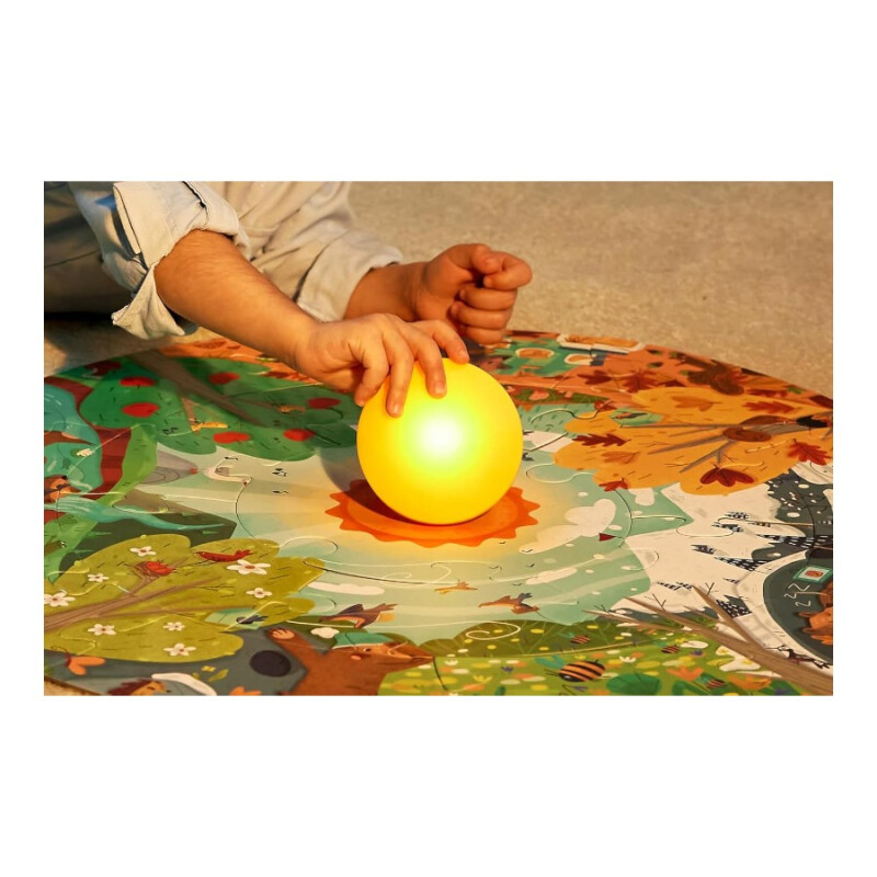 Puzzle Redondo Cuatro Estaciones Hape Puzzle Redondo Cuatro Estaciones Hape