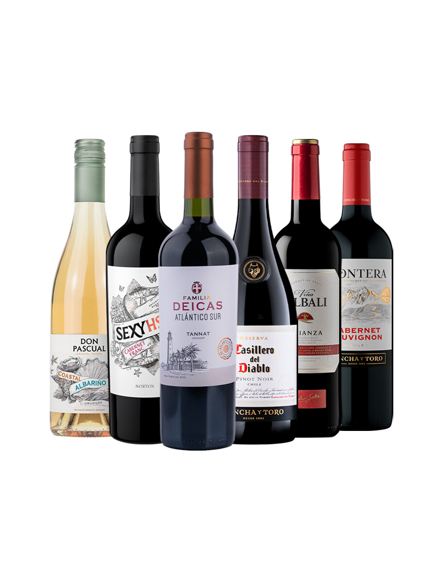 Pack Selección Semana de Turismo x6 vinos Entre planes y copas Pack Selección Semana de Turismo x6 vinos Entre planes y copas