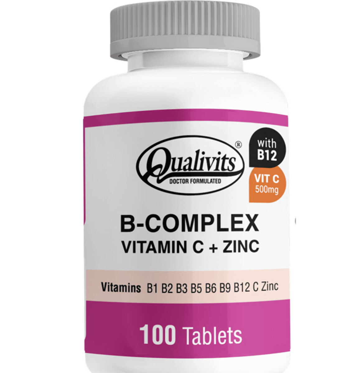 Qualivits - Complejo B - 100 Tabletas 