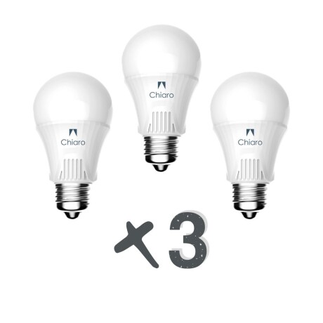 Pack x 3 pcs - Lámparas led estándar 11w E27 CHIP SAMSUNG Luz cálida Pack x 3 pcs - Lámparas led estándar 11w E27 CHIP SAMSUNG Luz cálida