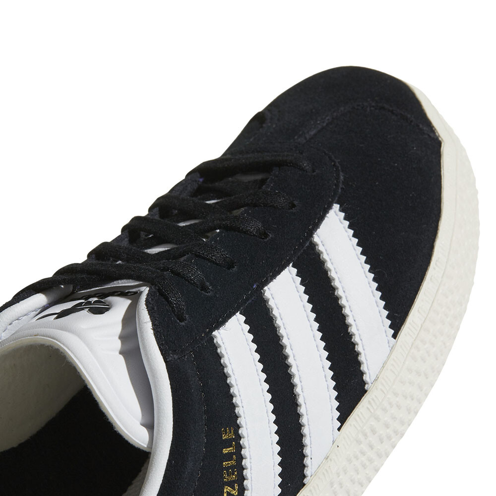 Gazelle J - Unisex Core Black/Cloud White/Gold Me