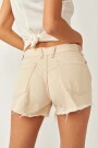 NOW OR NEVER DENIM SHORT Marfil