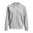 UA Rival Fleece FZ Hoodie-GRY GRY-012