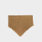 Bufandas Bufanda Formato Bandana - Marron Beige