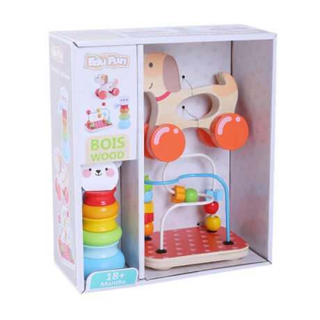 PlaySet 3 en 1 Didactico de Madera PlaySet 3 en 1 Didactico de Madera