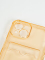 Phone Case Tarjetero Iphone 15 Amarillo