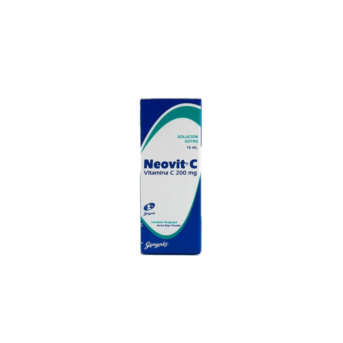 NEOVIT C GOTAS VITAMINA C FR. X 15 ML. única