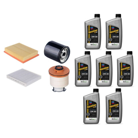 KIT DE FILTROS Y ACEITE 5W30 TEXACO Kit De Filtros Y Aceite 5w30 Texaco