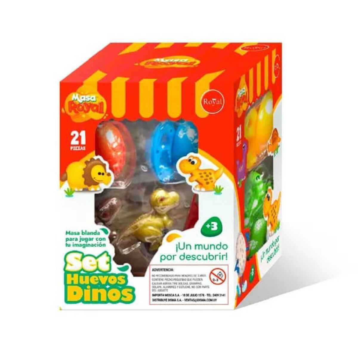 Masa Royal Huevos Dino 