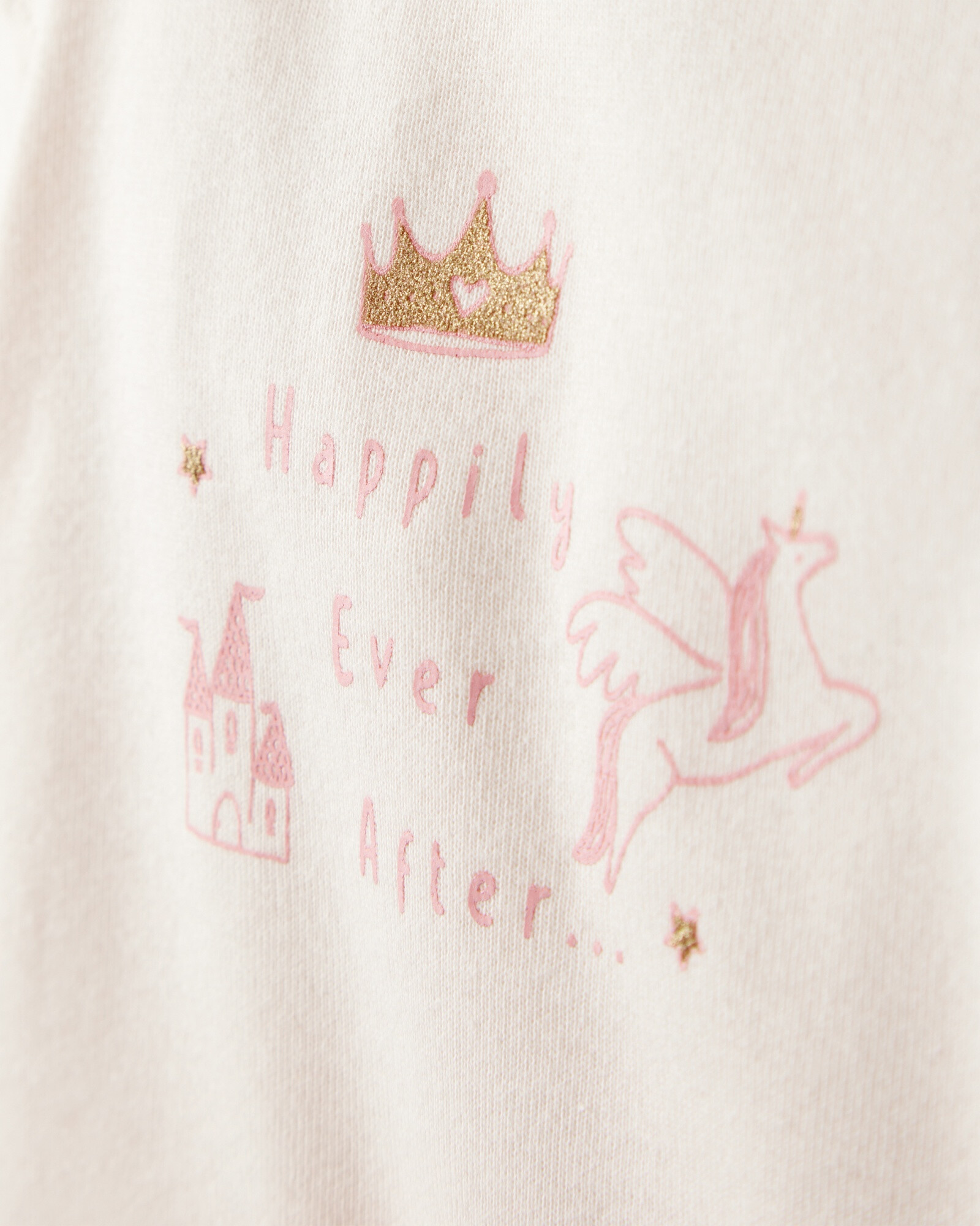 Set tres piezas de algodón, pantalón y dos bodies manga larga, diseño unicornios Set tres piezas de algodón, pantalón y dos bodies manga larga, diseño unicornios