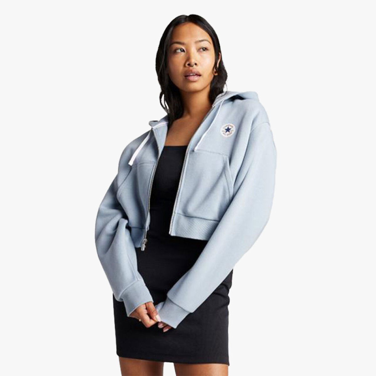 RETRO CHUCK FZ GRAPHIC HOODIE WET STONE - WET STONE 