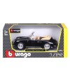 Auto de Colección Bburago Escala 1:24 Porsche 356B Cabriolet 1961