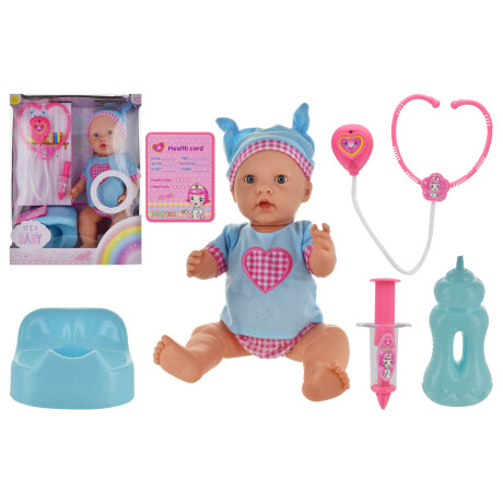 BEBE 10 SONIDOS 39CM CON PELELA SET DOCTOR Y ACCESORIOS EN CAJA 777-6115F BEBE 10 SONIDOS 39CM CON PELELA SET DOCTOR Y ACCESORIOS EN CAJA 777-6115F