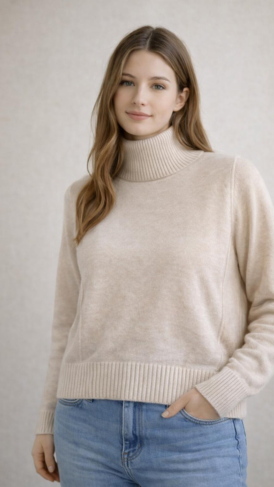 Sweater Mireva Beige