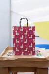 Bolsa fantasia luna 22x10x30 cm. LLAMAS