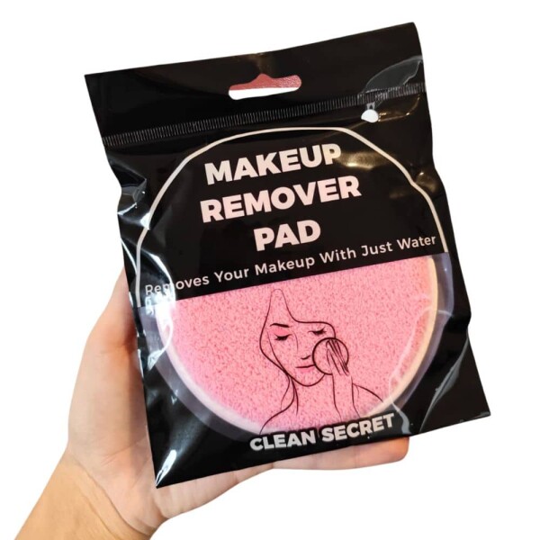 Esponja Removedora de Maquillaje de Poliéster Reutilizable Clean Secret Esponja Removedora de Maquillaje de Poliéster Reutilizable Clean Secret