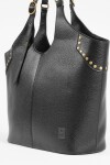 Shopper tachas antique negro