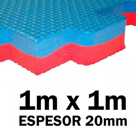 Piso Tatami Goma Eva Encastrable 1x1m 2cm Violeta / Rosa