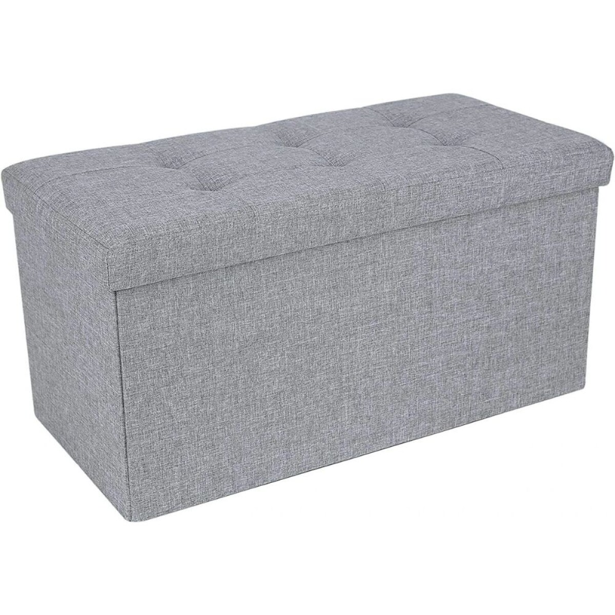 Puff Baul Houston Lino - Gris 