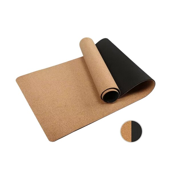Colchoneta Mat Tpe + Cork Corcho 6 Mm Antideslizante Yoga Pilates Aerobico Entrenamiento 183cm X 61cm X 6mm Espesor Imback Colchoneta Mat Tpe + Cork Corcho 6 Mm Antideslizante Yoga Pilates Aerobico Entrenamiento 183cm X 61cm X 6mm Espesor Imback