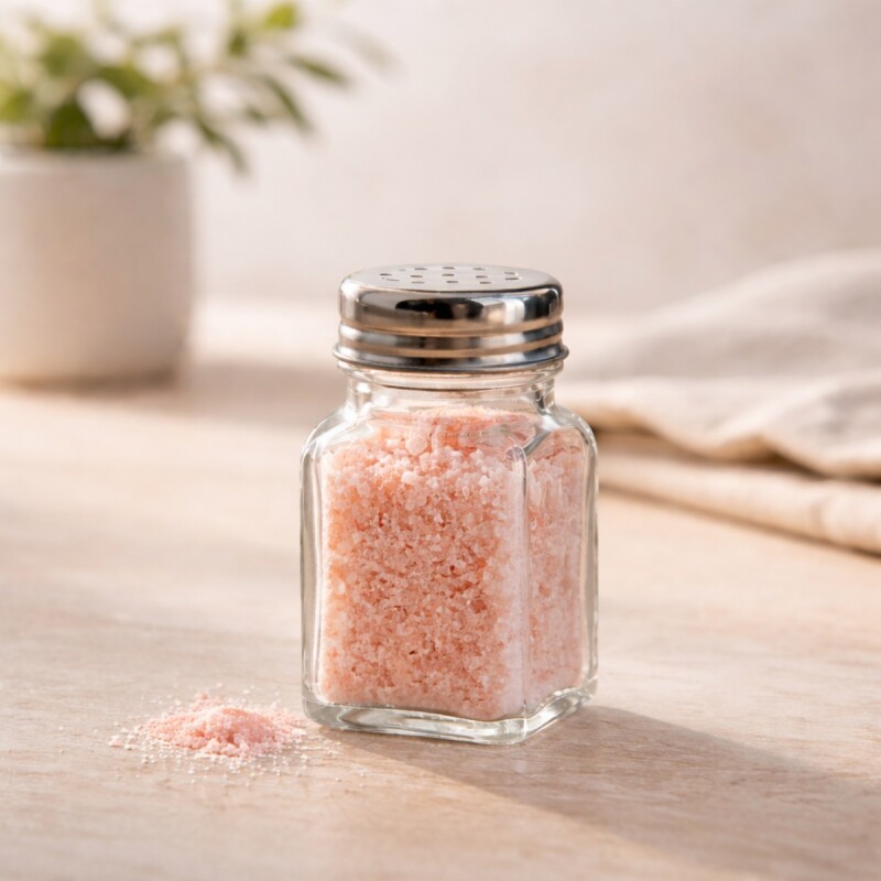 Salero 4x4x9cm TRANSPARENTE