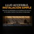 Placa PVC Símil Mármol 2,44x1,22m 3mm Pack X10 Mármol Blanco Gris