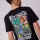 T-SHIRT ZALCONE TEEN RUSTY Negro