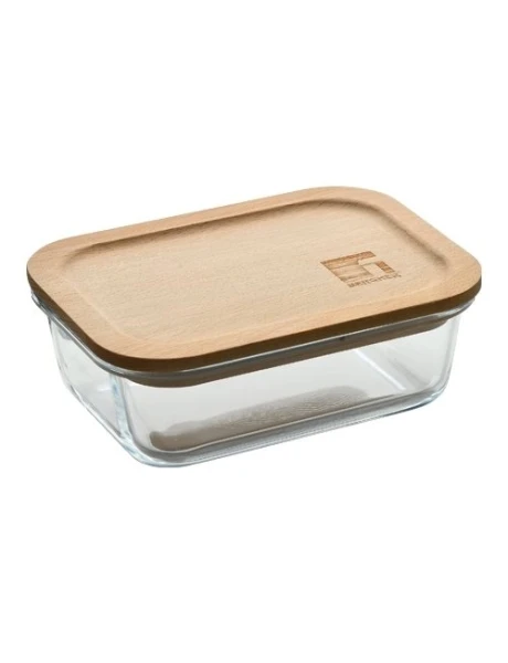 RECIPIENTE BOROSILICATO/MADERA 650ML BERGNER RECIPIENTE BOROSILICATO/MADERA 650ML BERGNER