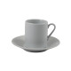 Taza de café c/plato 90ml BLANCO