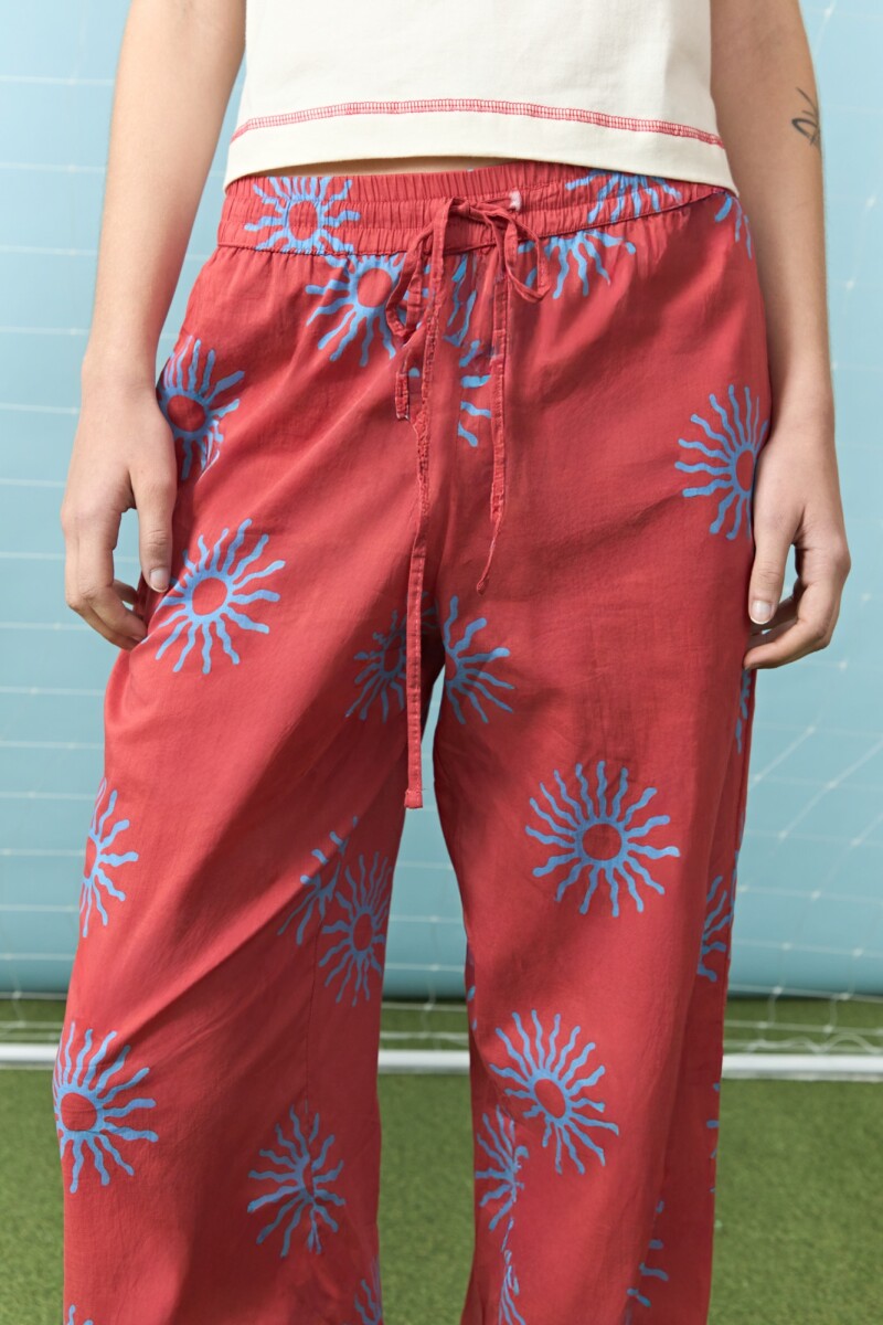 Pantalón soles yorugua multicolor