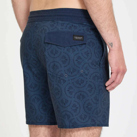 Boardshort Volcom Abg Psyche Cotton Stoney 17 Azul